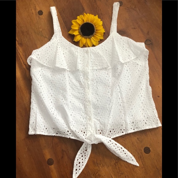 Tops - Eyelet Top